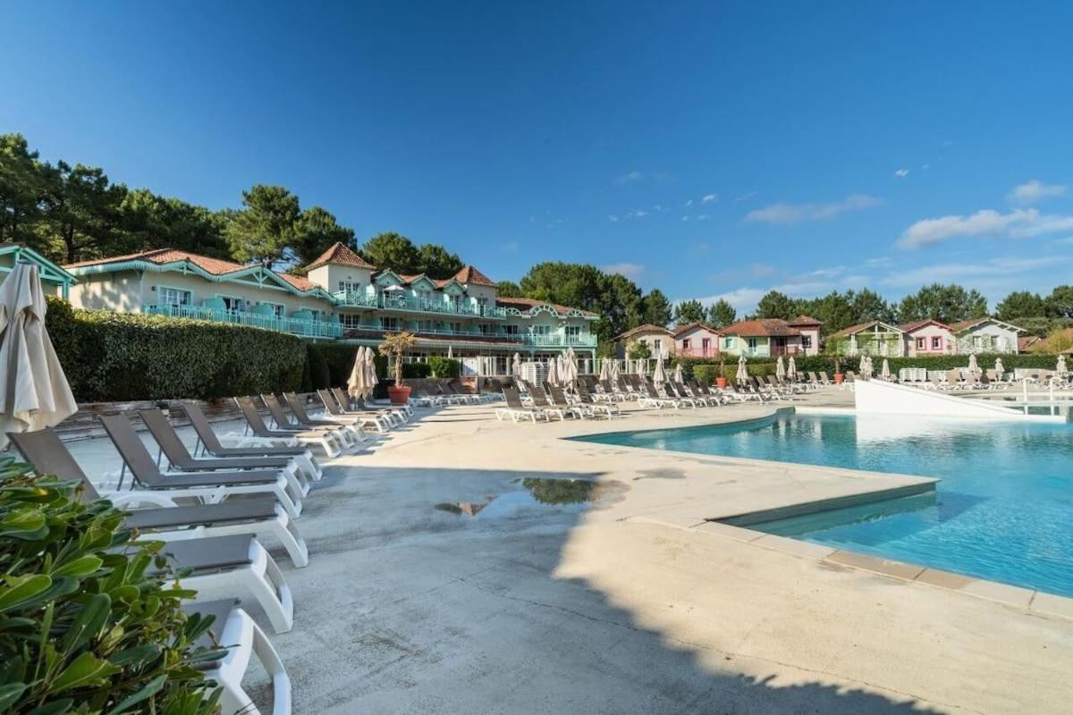 Maison Sur Golf Avec Piscine Chauffee A Lacanau Ocean מראה חיצוני תמונה